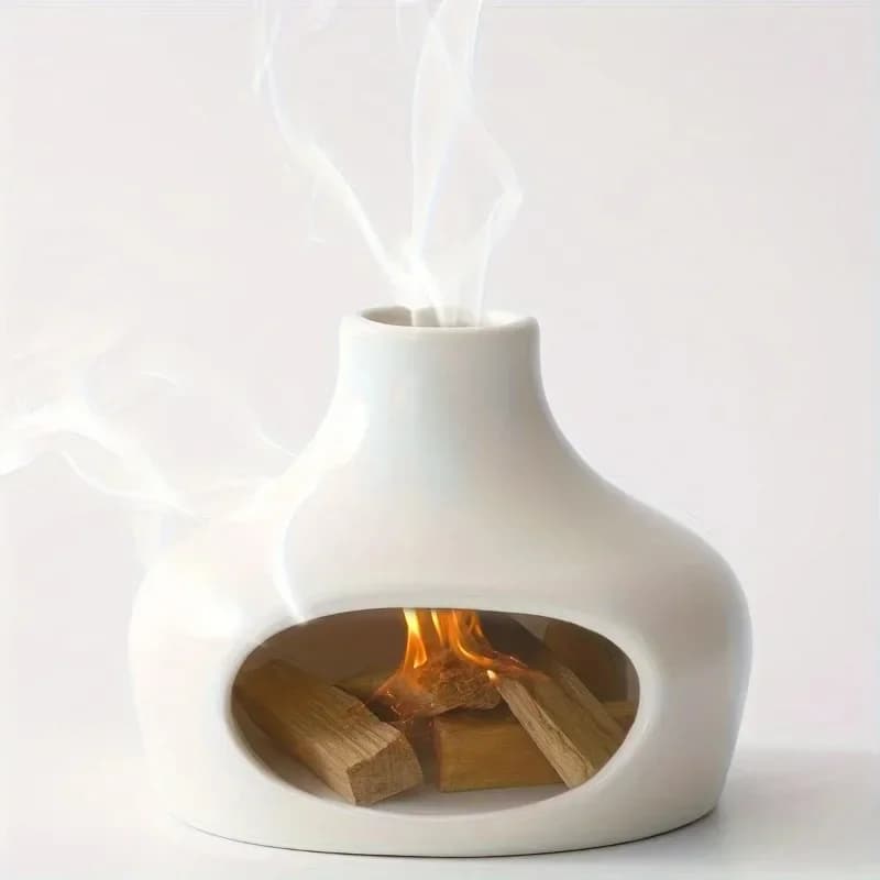 Ceramic Incense Burner Crafts Modern Simple Aromatherapy Burner Ideal Home Decoration