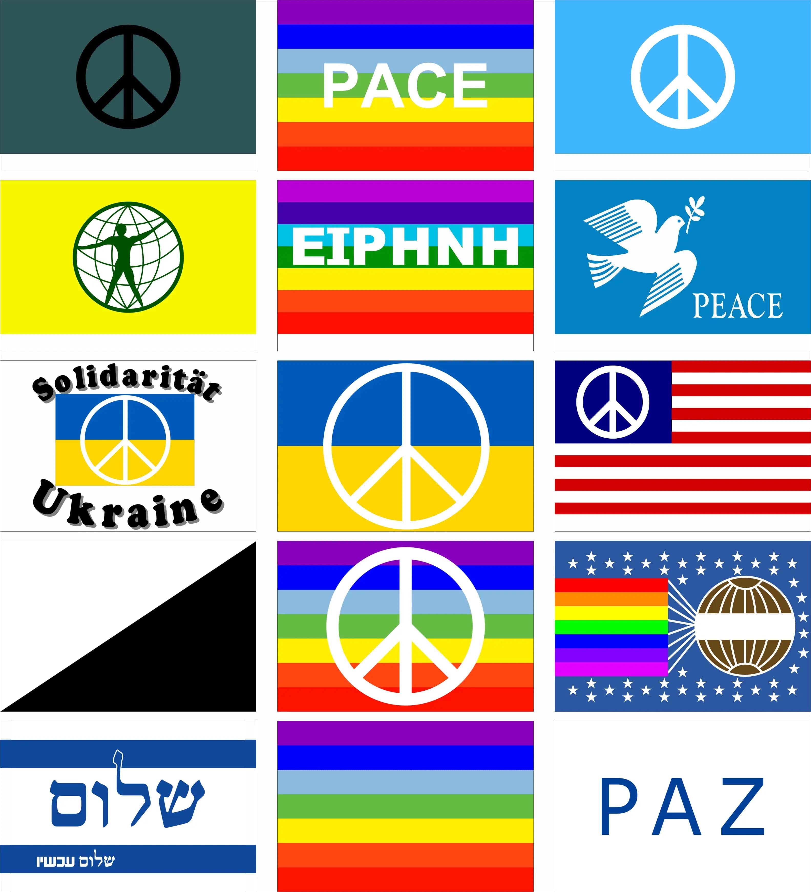 3x5 Green Peace Symbol Premium Quality Flag 3'x5' Banner  ﻿ 90 x 150 cm 3x5ft Double sided printing