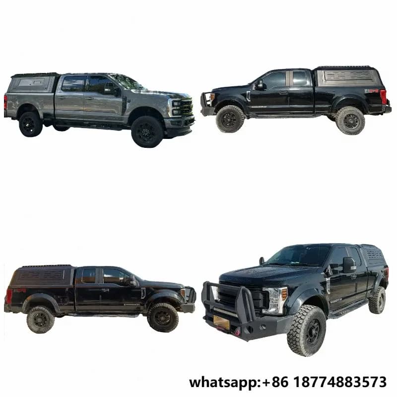 Hot Sale Pickup Truck Canopy, Chinese 4x4  Waterproof Hard Top with Tent, Truck Bed Topper for Toyota HILUX