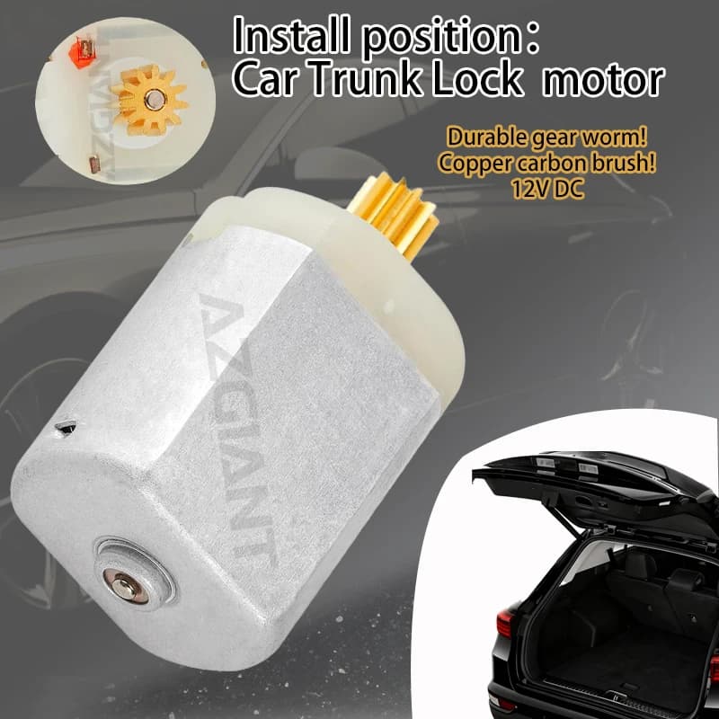 AZGIANT For Ford Mustang IV Taurus MK3/Lincoln LS Car power Deck Lid Latch copper 11T gear motor high torque 5382763