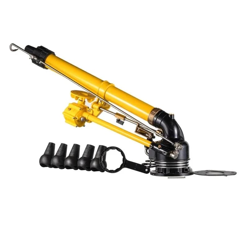 Small farmland irrigation wheat sprinkler irrigation equipment, high pressure spray gunc