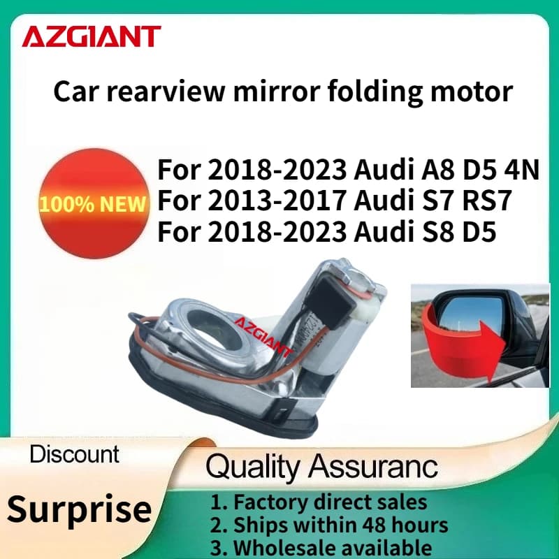 For 2018-2023 Audi A8 D5 4N/S8 D5/S7 RS7 2013-2017 Car Side Mirror Folding Motor Module High-quality parts 100% compatible OEM