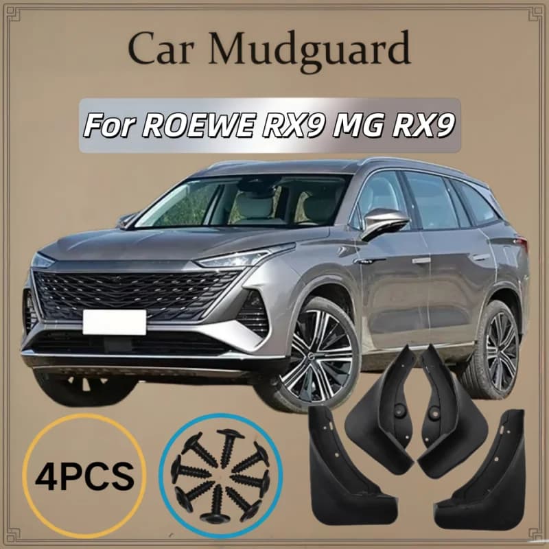 For ROEWE RX9 MG RX9 2023 2024 2025 2026 Car Front Rear Mud Flap Mudflaps Guard Mudguards Splash Durable Fender Accessories