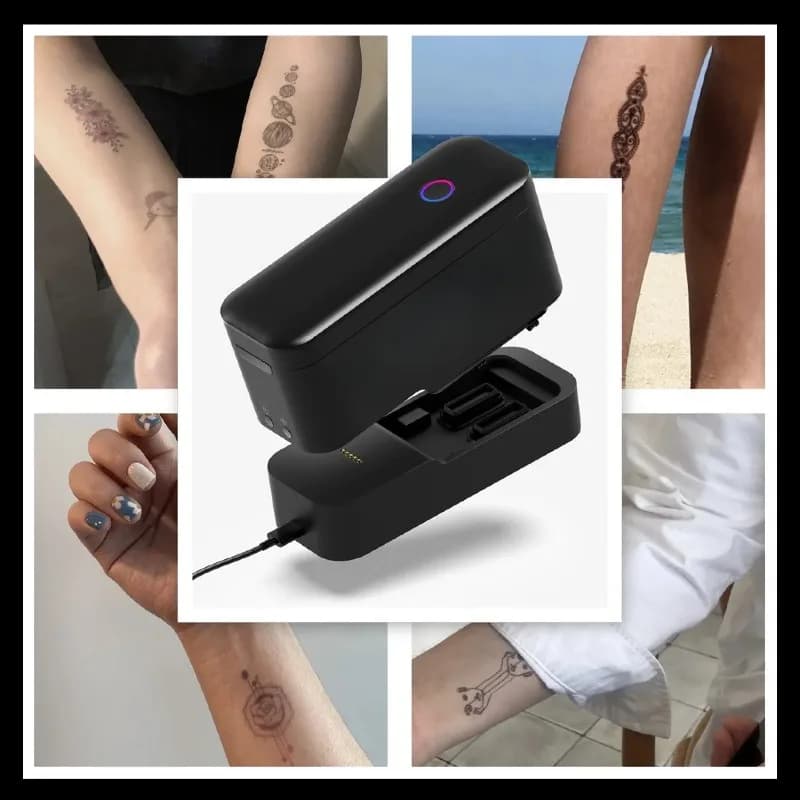 Handheld Full Color Inkjet Printer, Tattoo Printer