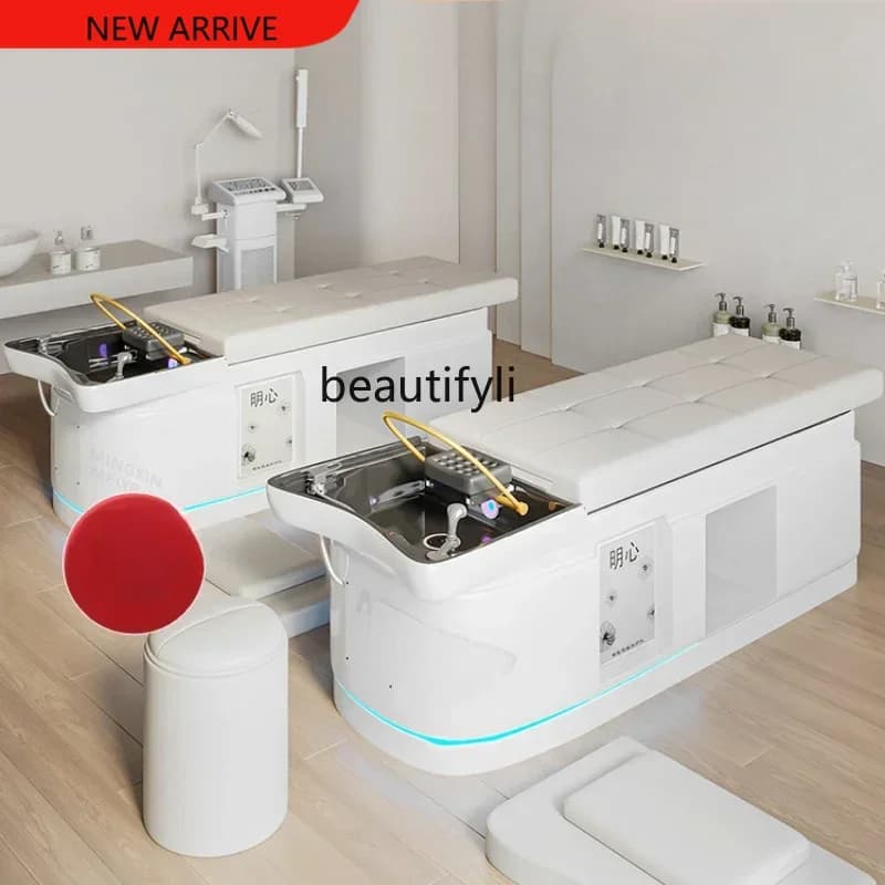 X Thai hair treatment shampoo bed beauty salon barber shop water circulation fumigation massage integrated bed