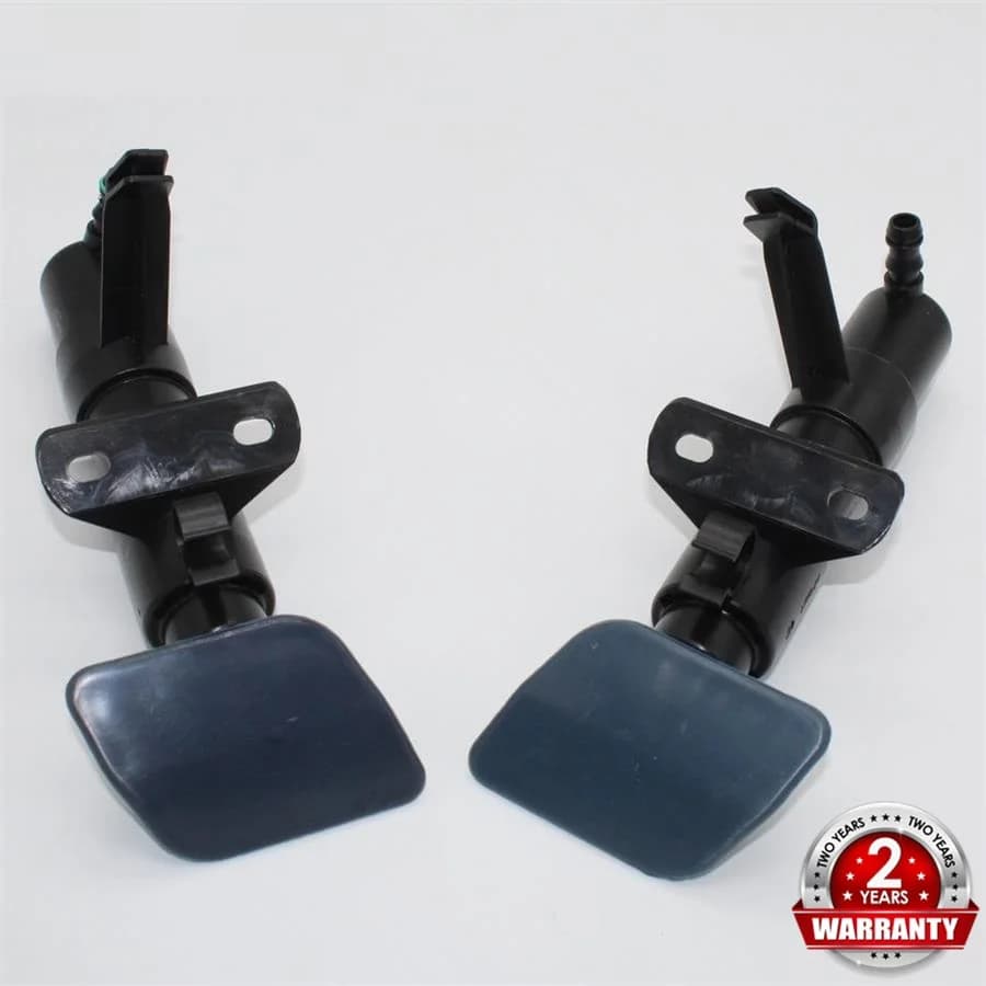 For VW Touareg 2007 2008 2009 2010 2011 Car-styling Headlight Washer Lift Cylinder Spray Nozzle Jet + Cover Cap