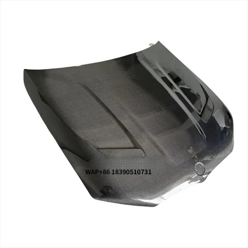 CS Style Carbon Fiber Hood for F90 M5 5 Series G30 Engine Bonnet
