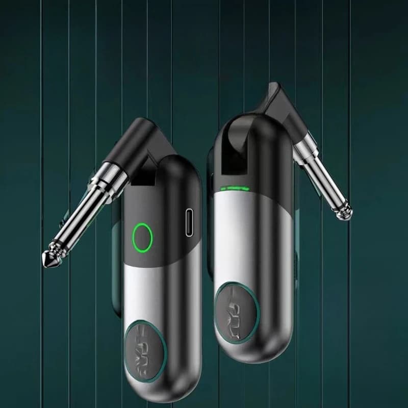 Wireless receiver transmitter, electric blowpipe, electric guitar special musical instrument cable