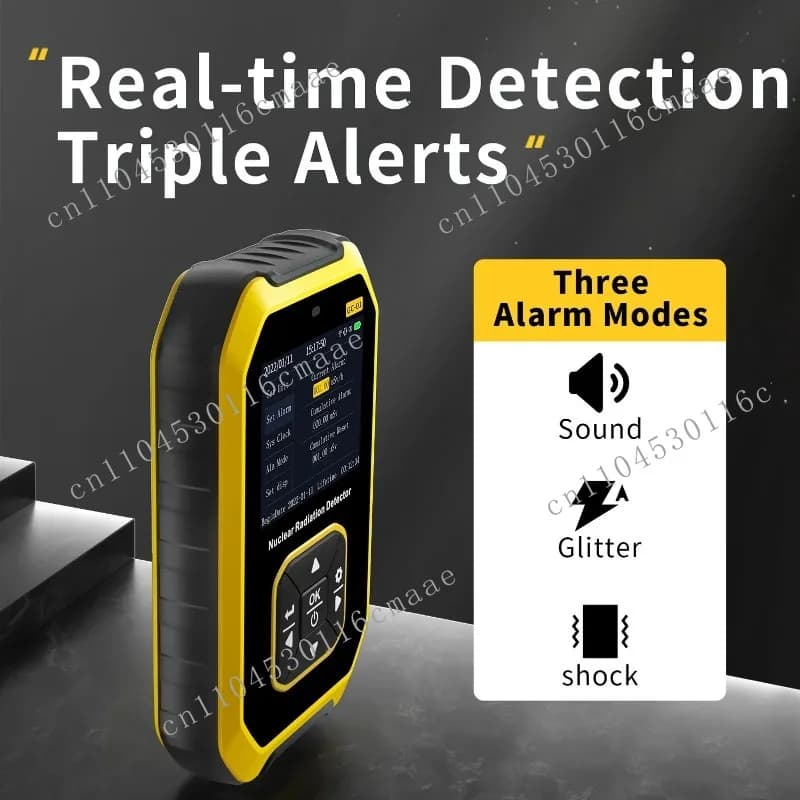 Geiger Counter X Ray Real Time  Digital Radioactive Detection Meter for Marble Tile Radio Active Dosimeter