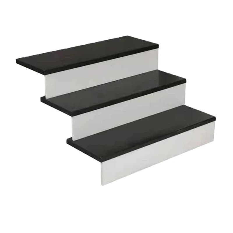 Stair treads are paint-free, nail-free, and quick-install wooden floors and staircase renovations