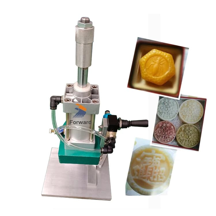Pneumatic Mini Soap Printer Soap Making Press Machine for Small Soap Logo Stamping Machine