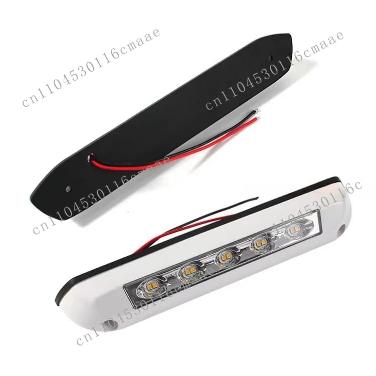 8W LED Awning Porch Light 12V/24V RV Waterproof Motorhome Caravan Interior Wall Lamps Exterior Light Bar