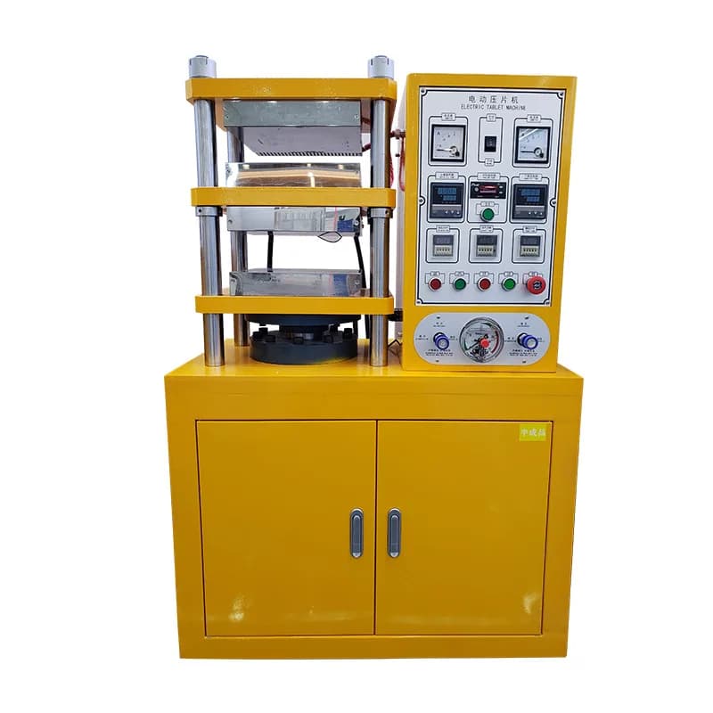 Rubber plate vulcanizing machine, laboratory small automatic, forming machine rotorless vulcanizing instrument