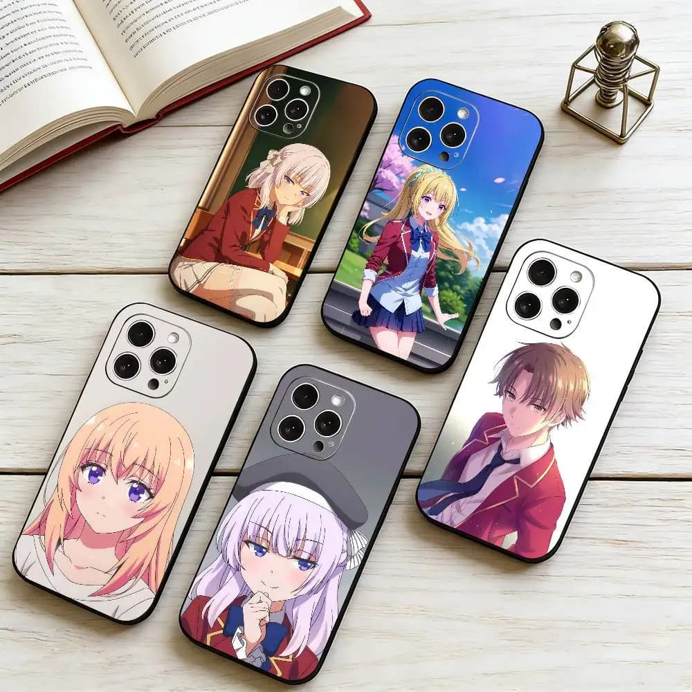 C-Classroom of the Elite  Phone Case For iPhone 17,16,15,14,13,12,11 Plus,Pro Max,XS,Soft Silicone Black Cover Gift