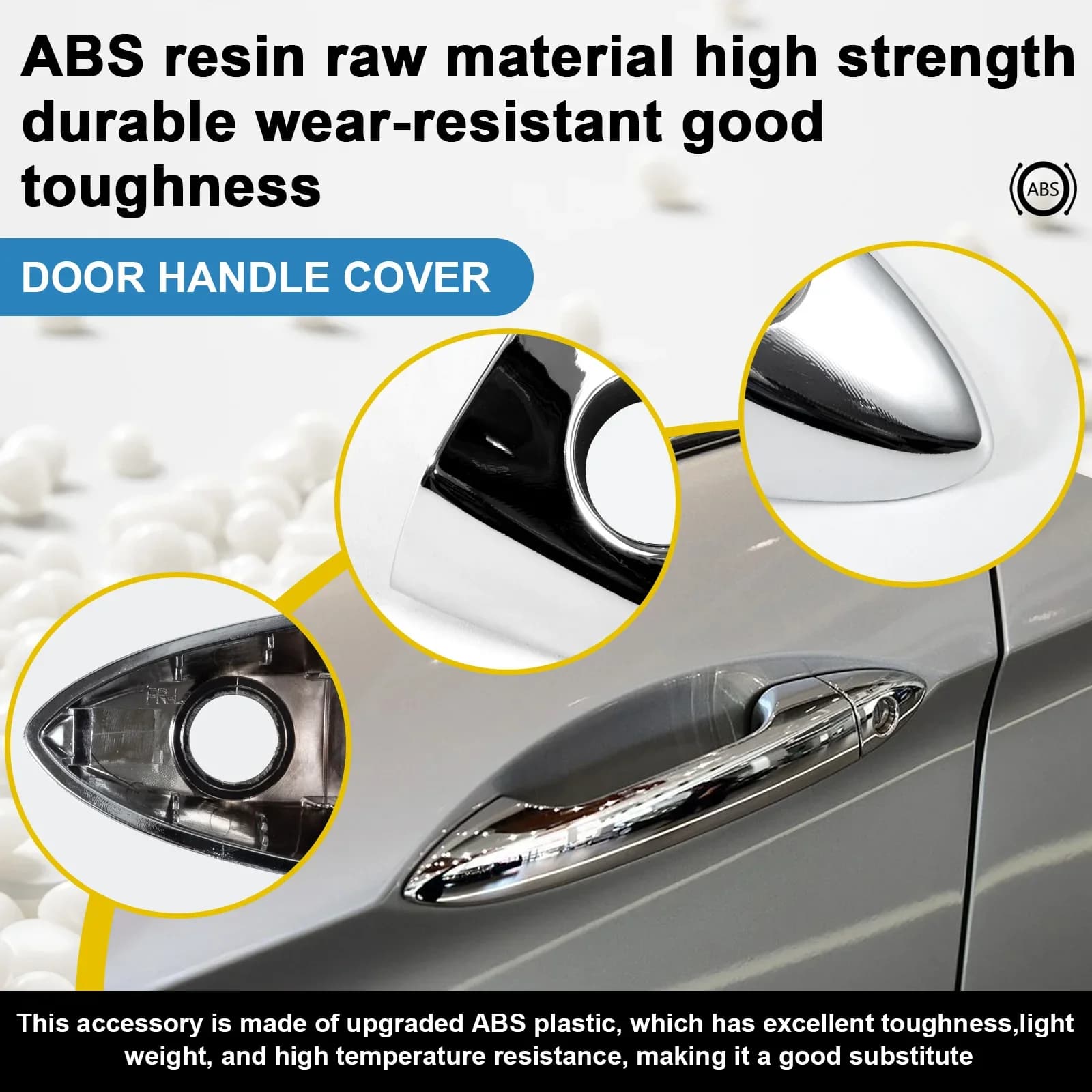 For Honda Accord 2013 2017 Hybrid 2014 2017 Plug In 2014 Front Left Door Handle Cover Cap 72184T2AG21 Auto Exterior Accessory
