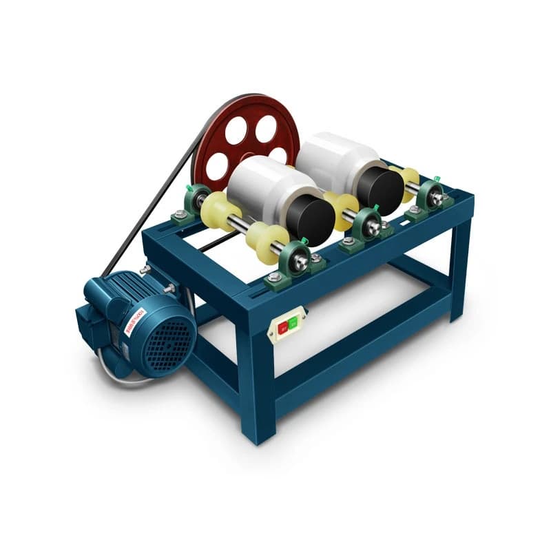 Ball mill, small double-tank ball mill, horizontal grinder, grinder, glaze grinder, glaze machine, ceramic art machinery