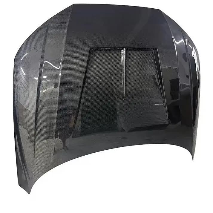 A4 S4 RS4 B9 K Style Carbon Fiber Engine Hood with Vent for  A4 S4 RS4 B9