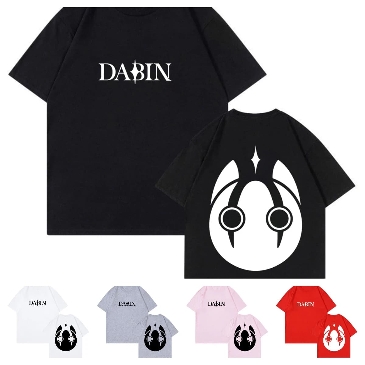 Dabin Merch T-shirt 2026 Music Festival Crewneck Short Sleeve Cotton Tee Men Women Streetwear Tops