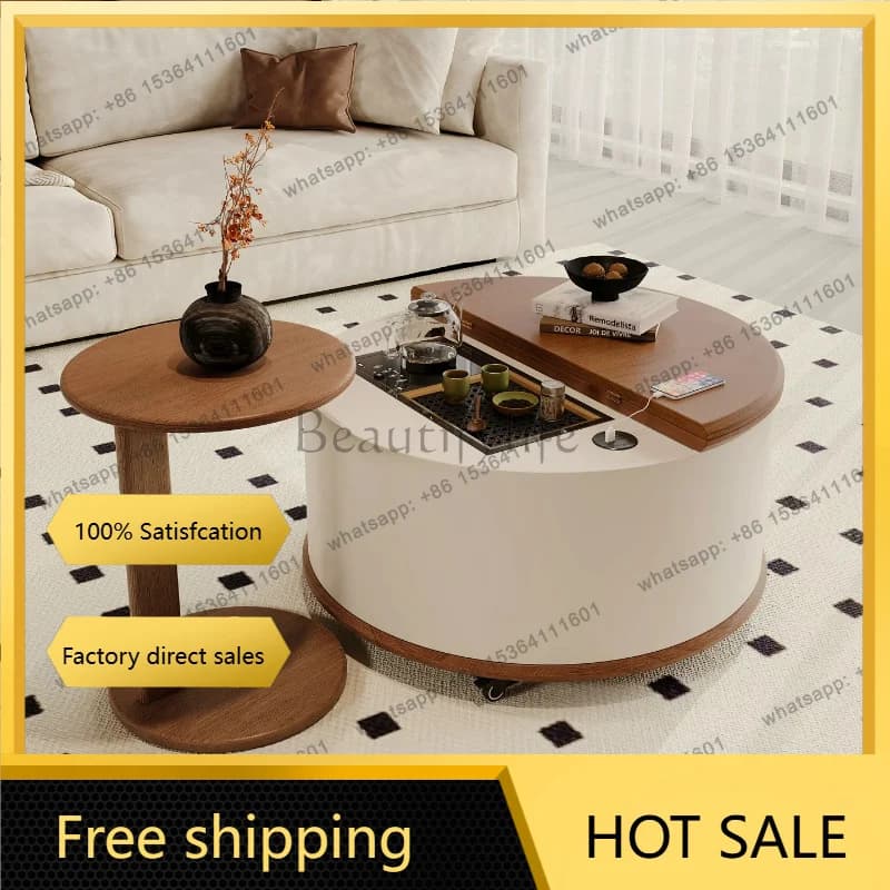 XX. Movable coffee table living room home 2026 new medieval small tea table