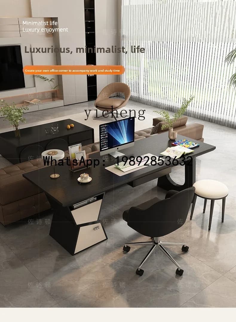 X2  desk large horizontal hall sofa back living room desk home balcony solid wood