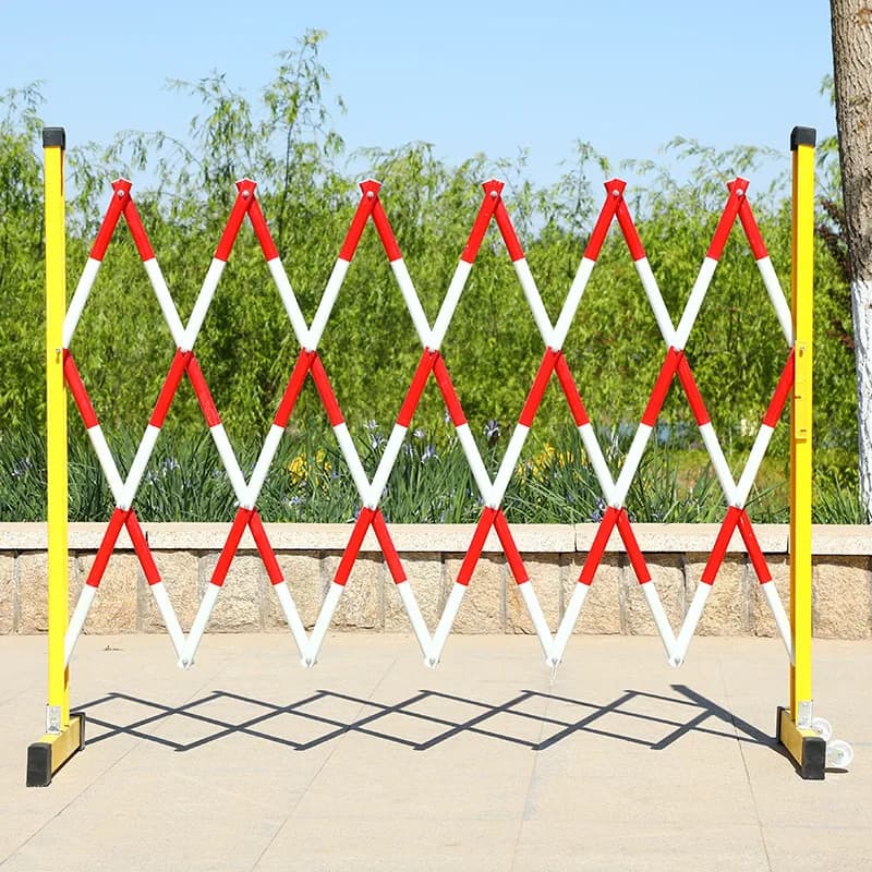 【Durable Using】Glass Fiber Reinforced Barrier Plastic Insulation Movable Telescopic Power Construction Road Fence