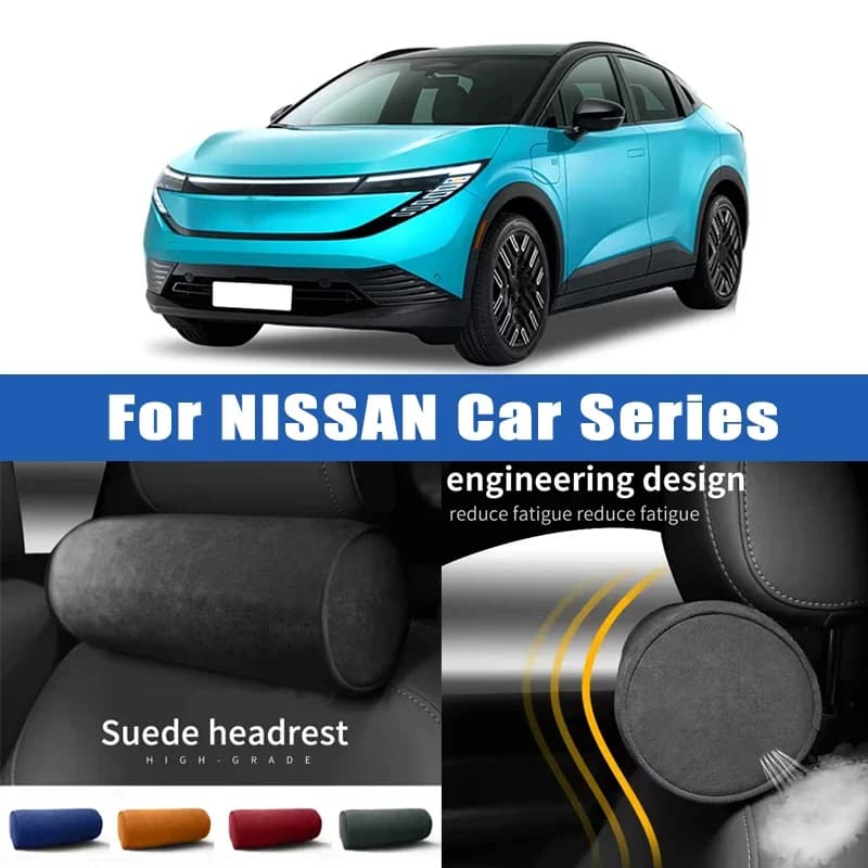 Top Quality Car Headrest Neck Support Seat Soft Neck Pillow Breathable For Nissan Altima Sentra Rogue Pathfinder Versa Maxima
