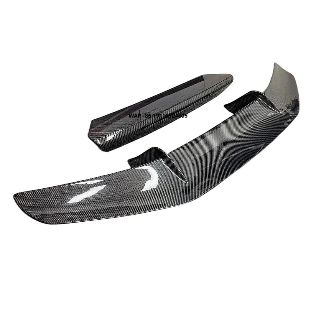 Carbon Fiber P Type Body Kit Front Bumper Rear Bumper Rear Wing Spoiler for  LP580 LP610