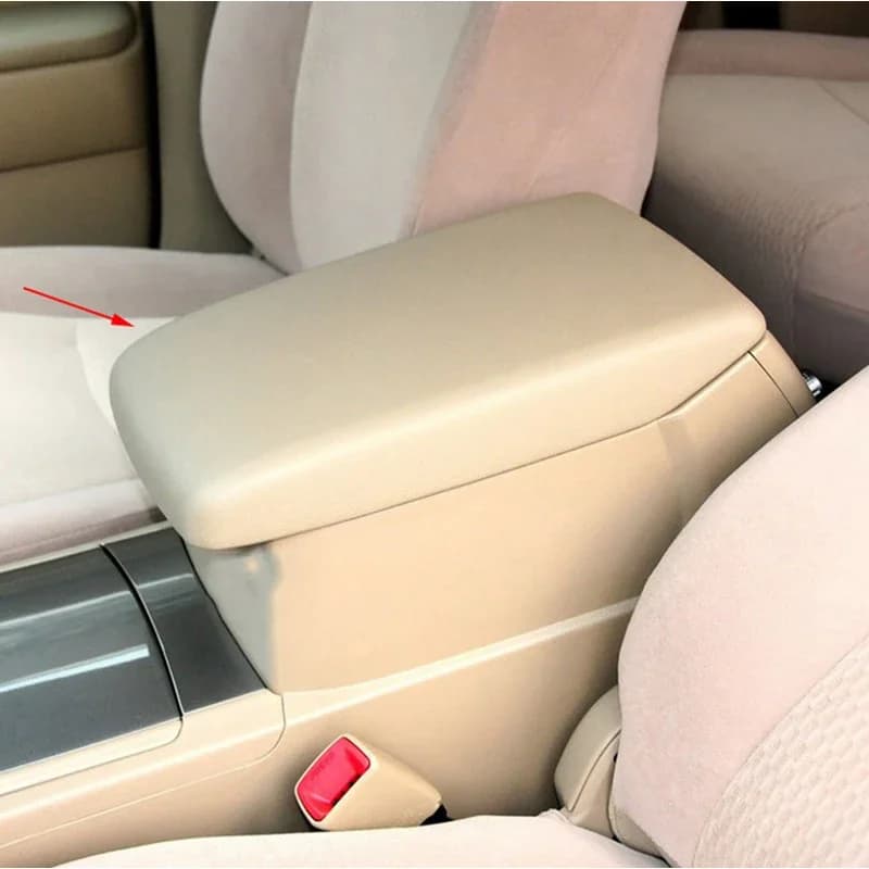 Car Center Console Armrest Box Cover Leather Armrest Seat Protective Pad Mat For Toyota Highlander 2008 2009 2010 2011 2012 2013