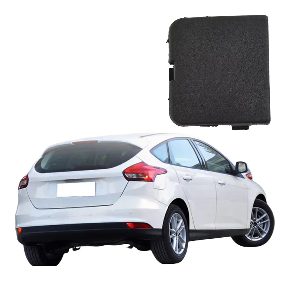 For Ford Focus Tow Hook Cover Trailer Cover Direct Mount Heat Resistant Rear Bumper F1EB17K922AB