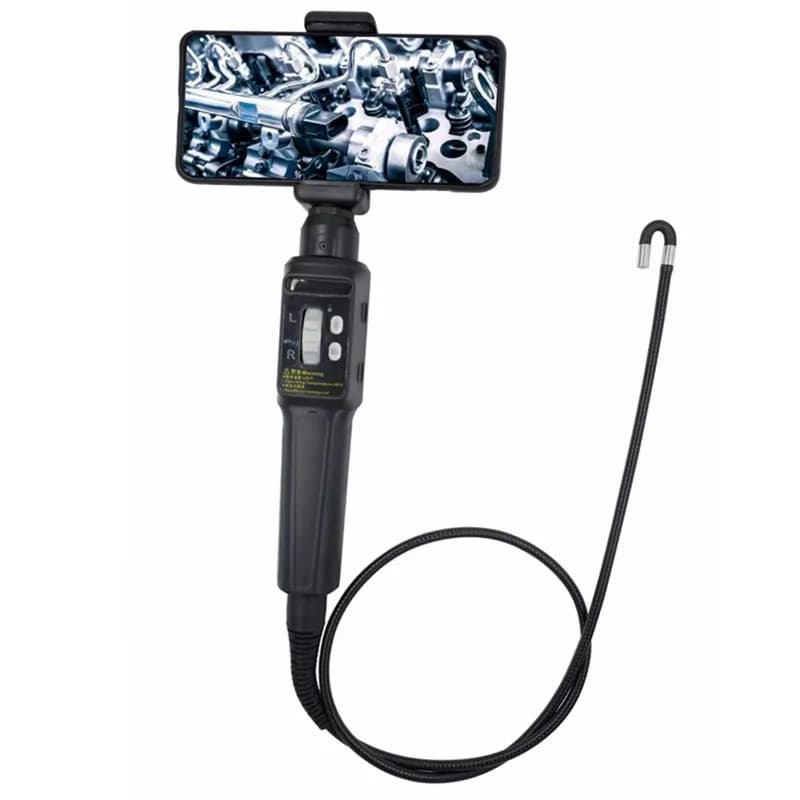 360 degree steering endoscope with screen insertion HD 1m 2m 3m steering endoscope industrial general mobile phone model