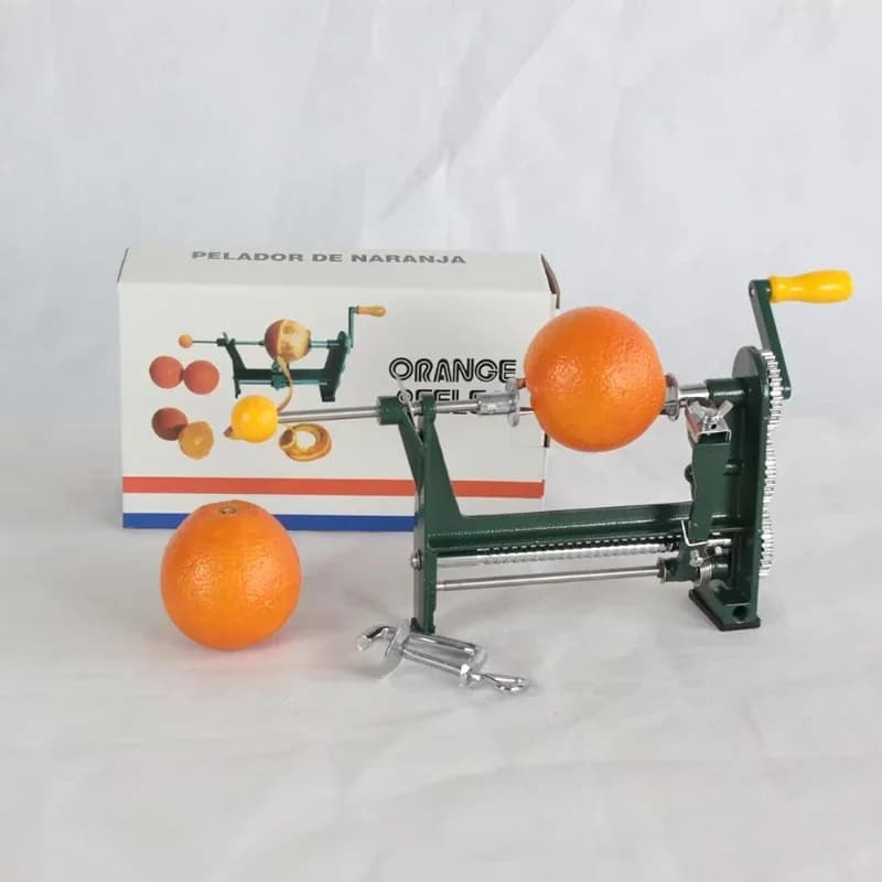Manual Aluminum Alloy Manual Fruit Peeler Orange Speed Peeler Metal Peeling Tool