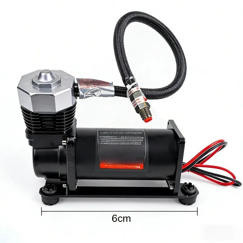 1 High-pressure suspension air pump, car modification shock absorber, inflator, pneumatic shock absorber air pump professional