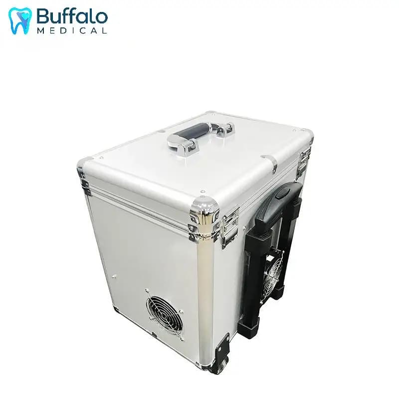 Buffalo High Performance Portable Dental Unit Integrated Air Compressor and Vacuum Pump for Mobile Clinics