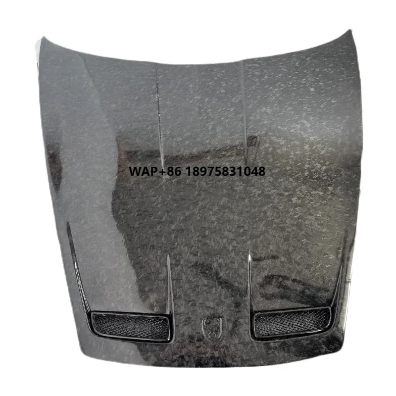 Newly Available MODYCAR GT3 Style Forged Carbon Fiber Black Hood for 911 992 Carrera Screw-On Body Kit