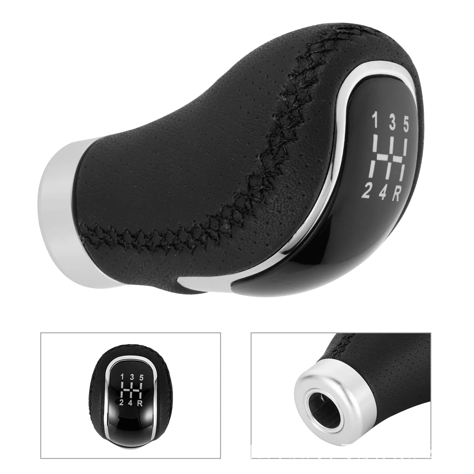 For car modification gear head gear replacement gear handle hand-sewn gear shift handball interior accessories
