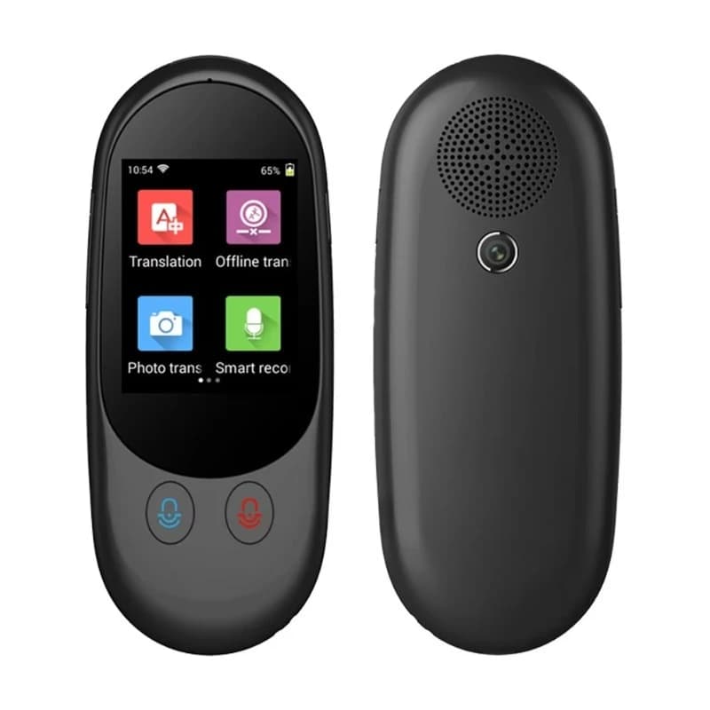F1 Smart Mini Touch Screen Wireless Voice Translator with Offline Translation and Recording in 139 Languages