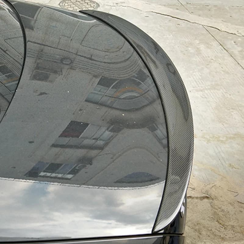 FOR Mercedes-Benz E-Class W213 4Door Sedan AMD Style Carbon Fiber Rear Spoiler Trunk Wing 2016-2023 FRP Forged carbon