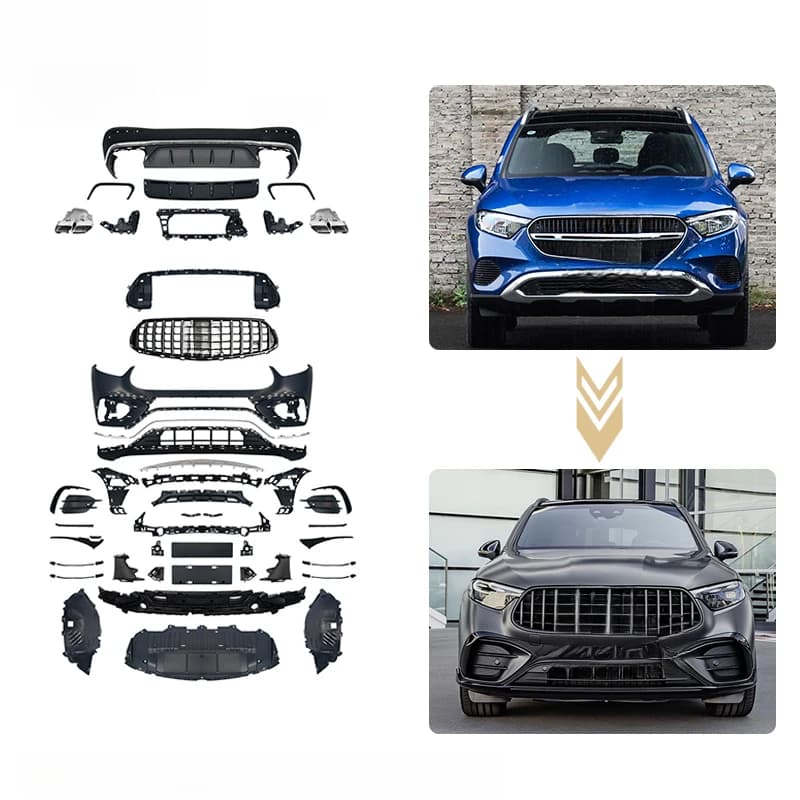 High Quality Premium ABS Body Kit Perfect Match Fast Installation For GLC X254 2023+ Exterior Upgrade Parts
