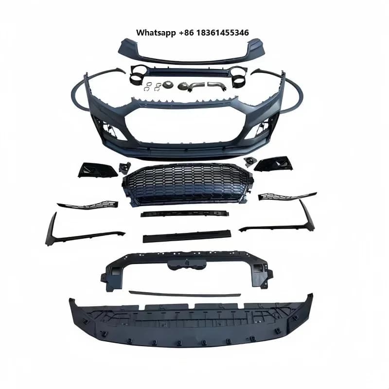 For The 21-23 Models Of  Q5L The RSQ5 Kit Includes RSQ5 Front Bumper Grille Surround Rear Lip And Tailpipe Suitable