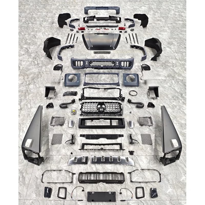 High Quality Screw-On Full Body Kit Fit for W463 2003-2018 Upgrade To W465 Perfect Fitment Bumper Modification Parts