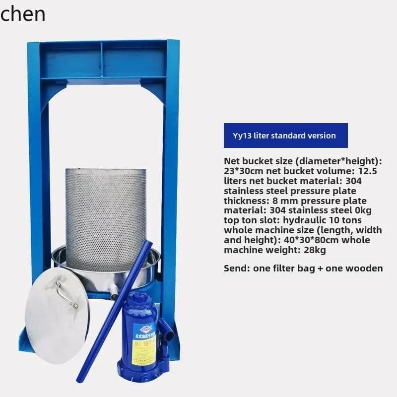 stainless steel press large jack honey press manual oil press distiller's grains