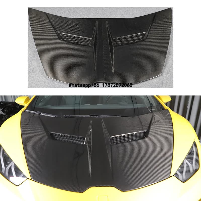2014-2023 Car Modification Upgrade Carbon Fiber Engine Hood Engine Hood for Huracan LP580/610
