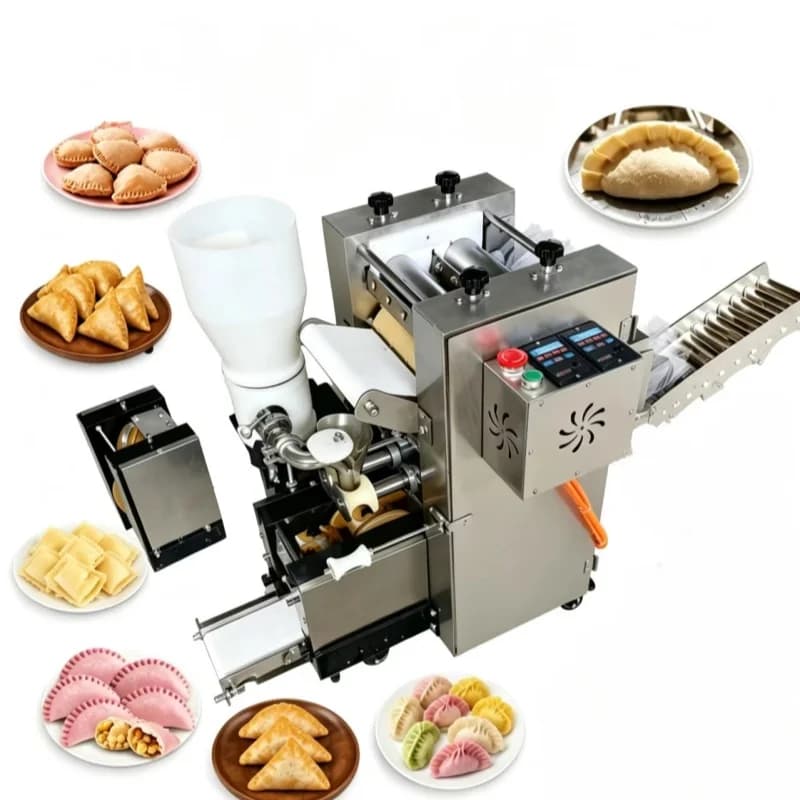 Commercial Automatic Empanada Machine Meat Pie Maker Jamaican Beef Patty Samosa Dumpling Forming Machine