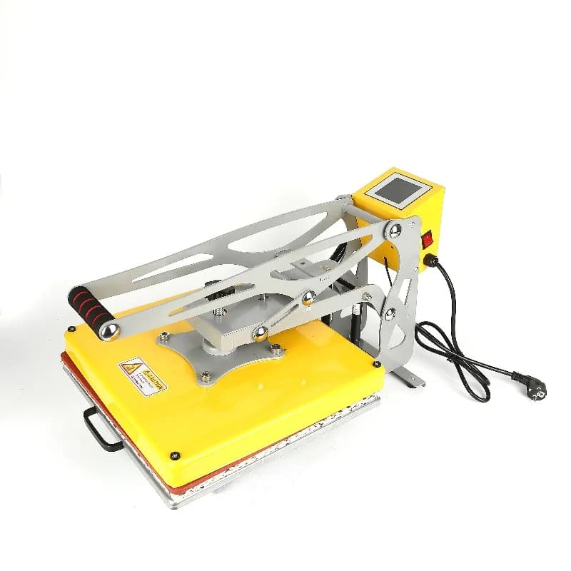 2024 New T-Shirt Pillow Printing Machine Slide Track Heat Press Machine for Business Use White Color