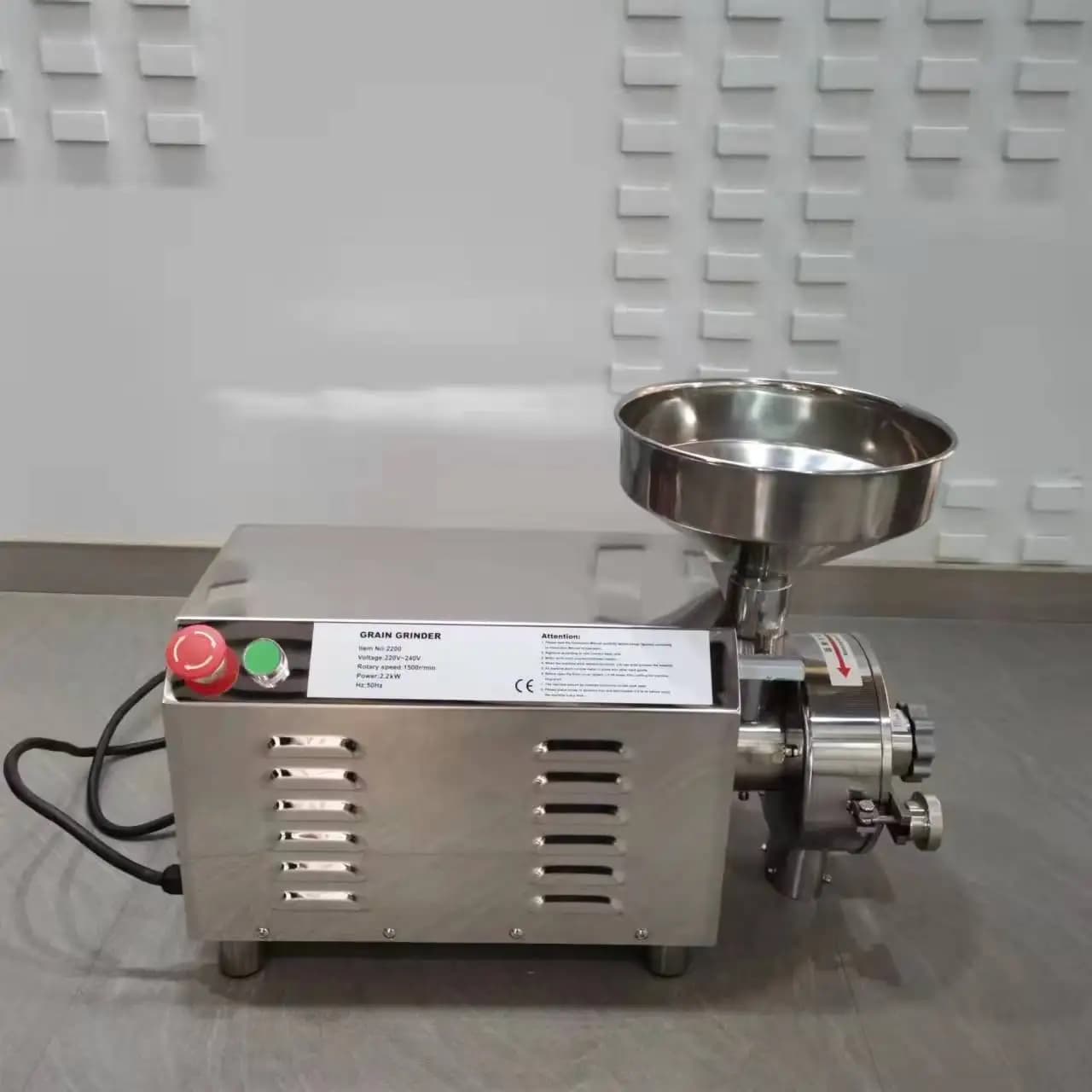 High Professional Stainless Steel Universal Grinder Coffee Grinder Pin Mill Pulverizer Fine Powder Milling Equipment