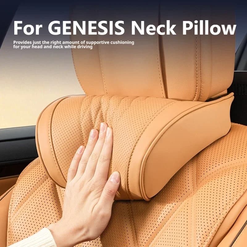 Luxury Memory Foam Latex Car Headrest Pillow  For K-car Hustler Wagon R N-Box S660 Move Copen Sakura Delica Mini Car Neck Pillow