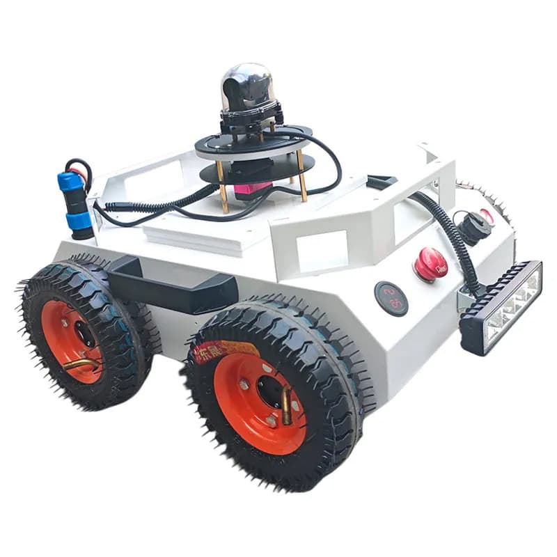 Long-distance image transmission robot remote control trolley patrol reconnaissance chassis gimbal camera