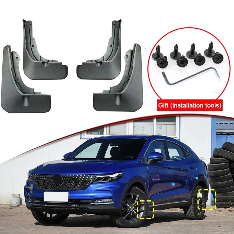 Car Styling For Dongfeng Fengon ix5 DFSK F5 2019-2023 Car Mud Flaps Splash Guard Mudguards MudFlaps Front Rear Fender Accessory