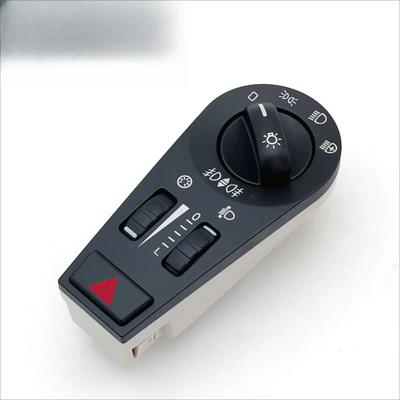 Truck Headlight Hazard Lamp Light Warning Control Switch Knob Panel