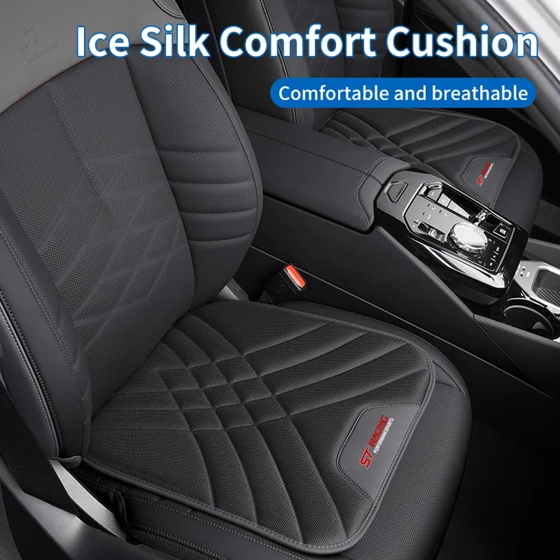 Car Leather Cushion Seat Protector Cover Anti-Slip Pad Accessories For Ford Focus Fiesta Ranger Mondeo Kuga Escape Ecosport Fusi